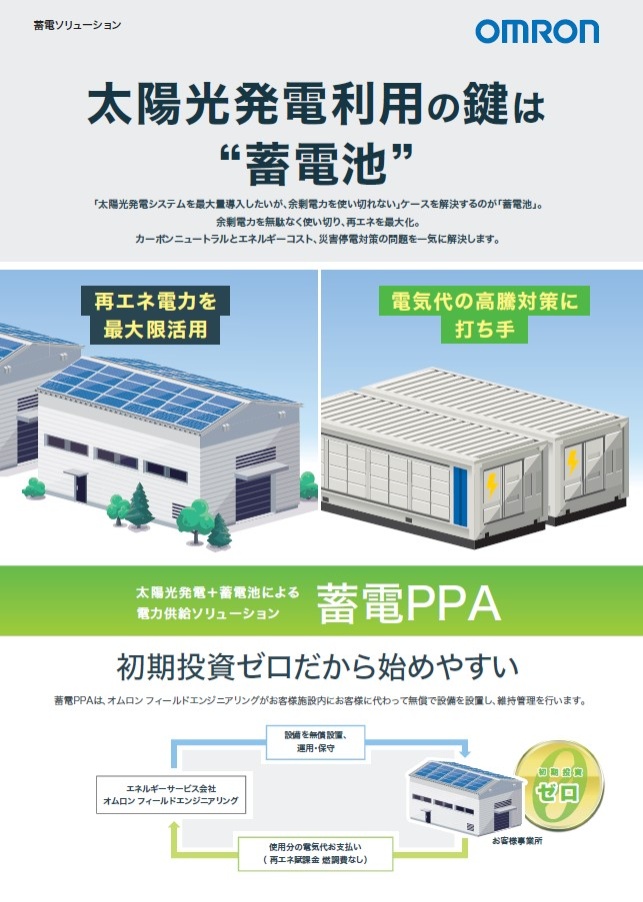 蓄電PPAに関する情報をまとめた資料です。